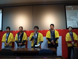 佐藤流通委員長と協賛したディーラー会員