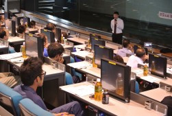 ＪＵ神奈川会場の勉強会風景