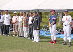 開会式で挨拶を述べる永松守ＪＵ九州指導環境委員長（ＪＵ熊本理事長）