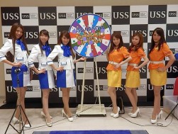 ＵＳＳガールズが来場してイベントを盛り上げる