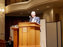 会社の歴史と未来を語る柏原一郎会長