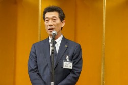 海津博副会長の挨拶