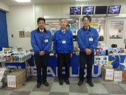 スバルのオリジナルグッズ販売ブース