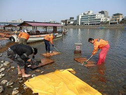 長良川の水は名水１００選にも選ばれた清らかな水