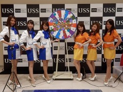 ＵＳＳ-Ｒの１０周年記念はＵＳＳガールズがイベントを盛り上げる