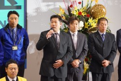 ＪＵ関連協沓澤明寛青年部部会長の挨拶