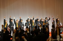 我武者羅（がむしゃら）應援團によるエール