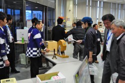 Ｗチャンス賞で賑わう会場
