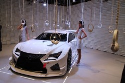 特設ブースに展示のRC F GT3 concept