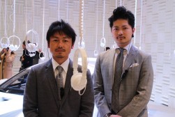 Ｊマーケティング室・天野グループ長（左）と高田氏（右）