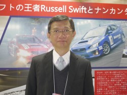 「日本でのブランド強化を図る」と語るＮＡＮＫＡＮＧ社テレンス取締役