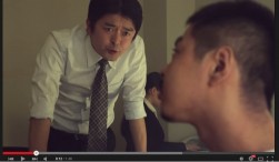 WEB限定CM「取調室編」のワンシーン