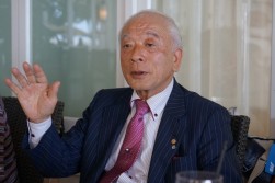 組織の力ついて語るＪＵＣ元坂明社長