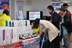 イベントで賑わいを見せる会場