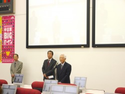奈良自販協の海保副会長が挨拶した