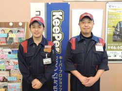 （写真左）石崎雄規神奈川事業部第６ブロックマネージャー、（写真右）清野純一工場長
