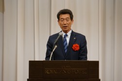 JU関連協海津博会長の挨拶