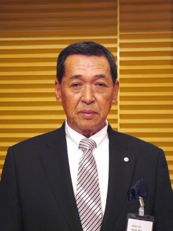 新会長・理事長に就任した新園康男氏