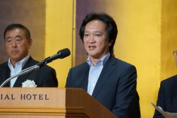 藤沢晃生前理事、退任の挨拶