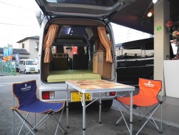 気軽にキャンプに行けるパッケージが軽キャンピングの特長