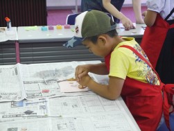 レザークラフト体験を実施