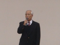 開会式の挨拶（原副会長）