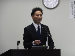 長谷川社長による講義