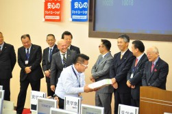 モーニング抽選会の様子