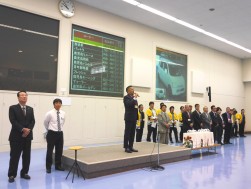ＪＵ福岡の山村流通委員長は会員の絶大な協力に謝辞を述べた