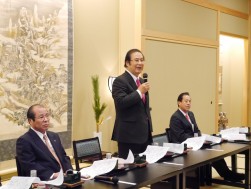 松永理事長が新年の挨拶