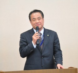 松田治男理事長（ＪＵ富山）