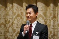 新会長に選任された加藤丈児氏（ビーディーエス社長）