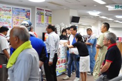 イベントで賑わいを見せる会場