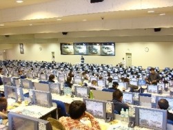 ＵＳＳ札幌の会場内写真
