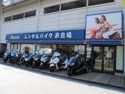 レンタル819店舗例（お台場店）