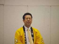 陶山青年部会長は各方面への謝意を表した