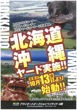 沖縄・北海道ヤードコーナーポスター