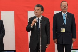 来賓代表のＪＵ静岡・萩原筆頭副理事長