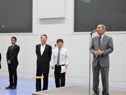 ＪＵ九州の佐藤流通委員長が挨拶に立った