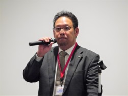 渡副会場長が会員への謝辞を述べた