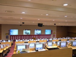 ＬＡＡ岡山のセリ会場