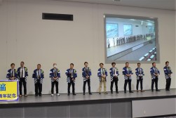 登壇するJU愛知青年部員