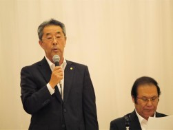 和田金融委員長がキャンペーンへの協力を呼びかけた