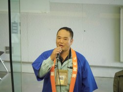 菅原青年部会長が１１月１日開催「九連協青年部合同大オークション」を告知