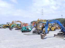 出品された建機