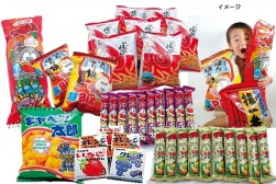 21日の賞品はジャンボお菓子