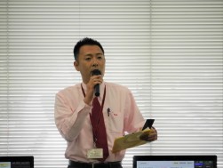 船本会場長が挨拶