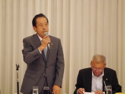 ＪＵ近畿の財藤会長が挨拶