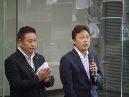 ＪＵ山口の大和流通委員長が謝辞を述べた