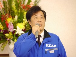 柴田会場長が会員への新年の挨拶